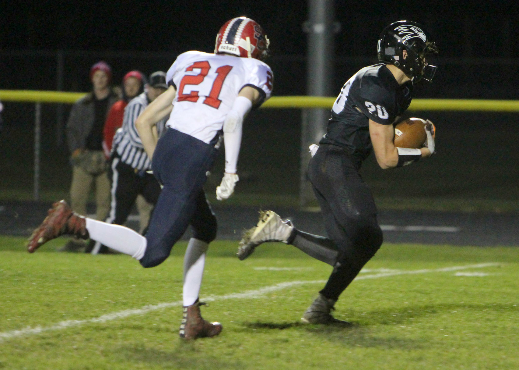 Spencer/Columbus at Bloomer football 10-25-19